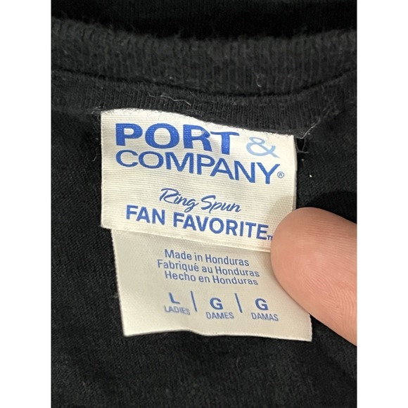 Cute Graphic Tee-women's L Dog Paws And White Claws Vacation Beach Party - Picture 3 of 4